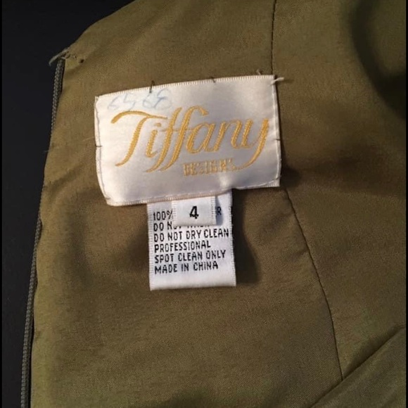 Tiffany Designs grad prom dress, size 4 - Picture 5 of 8